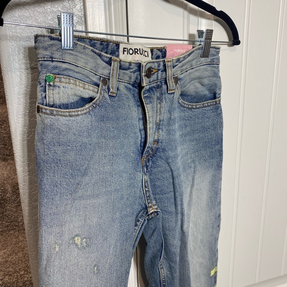 FIORUCCI Y2K STRAIGHT LEG JEANS - Picture 2 of 11